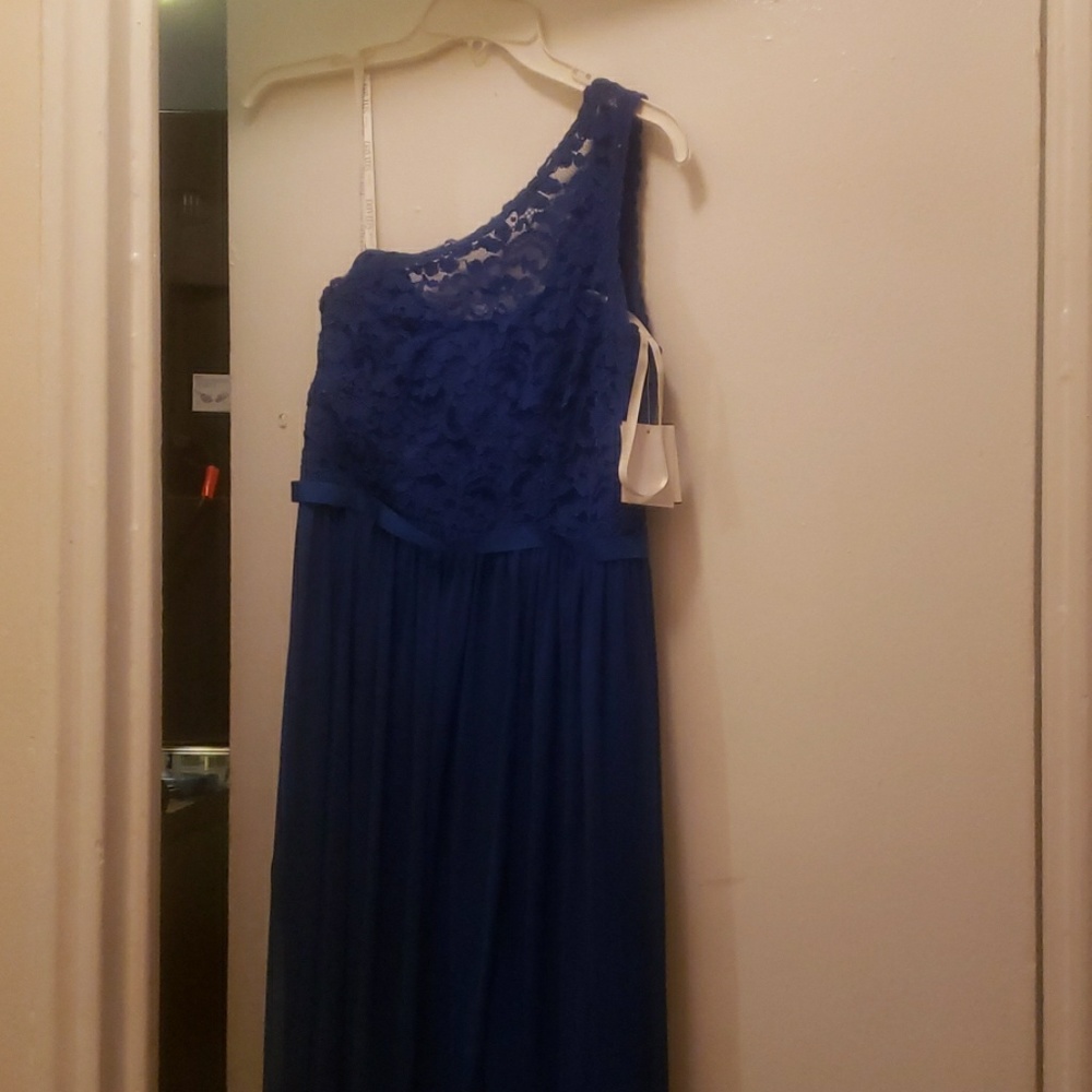 Blue dress